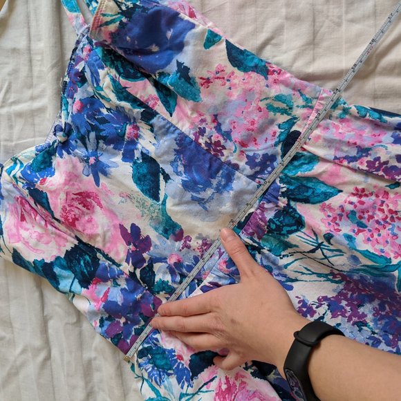 Vintage 80s Petites by Demaro cocktail dress - Picture 2 of 7